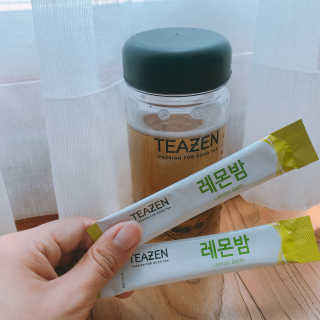 티젠 레몬밤 + 마이보틀 — 4.67점을 준 리뷰어가 2018년 7월 올린 사용 사진