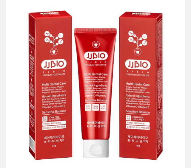 JJBIO_NEW 제이제이바이오 프리미엄 치약 리뷰 사진