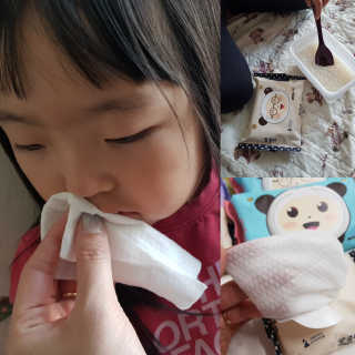 달곰이 물티슈 — 5점을 준 리뷰어가 2019년 2월 올린 사용 사진
