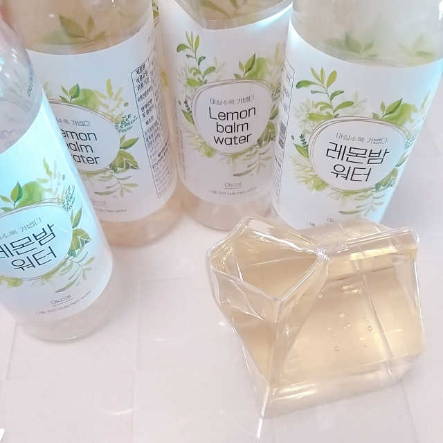 레몬밤워터 리뷰 사진