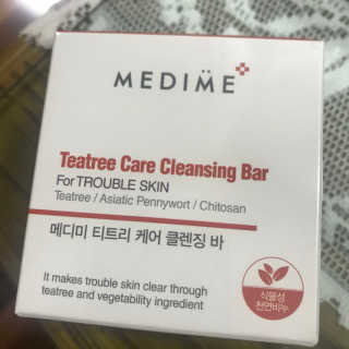 메디미 티트리케어 클렌징 바 — 4점을 준 리뷰어가 2017년 10월 올린 사용 사진
