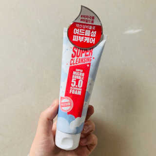 미팩토리 슈퍼 마이크로 버블 5.0 클렌징 폼 X 2EA — 3.5점을 준 리뷰어가 2019년 5월 올린 사용 사진