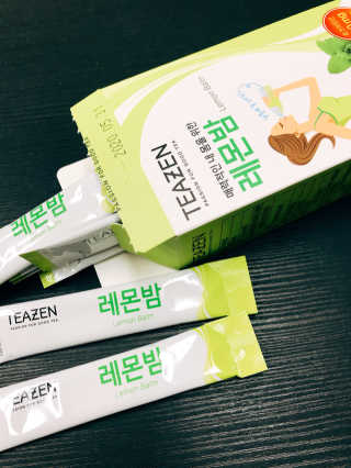 티젠 레몬밤 + 마이보틀 — 5점을 준 리뷰어가 2018년 7월 올린 사용 사진