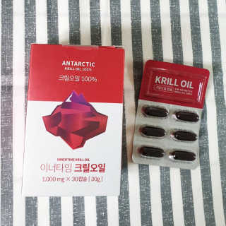 이너블릭 이너타임 크릴오일 — 4.5점을 준 리뷰어가 2019년 12월 올린 사용 사진