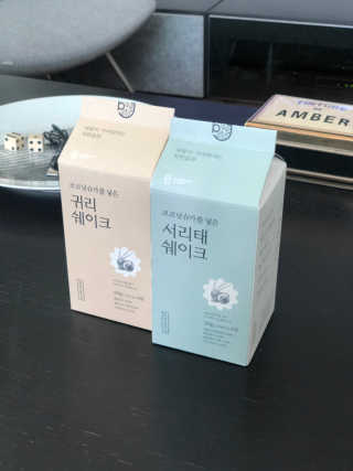 [착한습관]건강한 한끼, 귀리 쉐이크와 서리태 쉐이크 — 4점을 준 리뷰어가 2019년 7월 올린 사용 사진