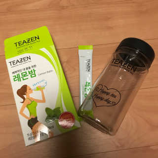 티젠 레몬밤 + 마이보틀 — 4.67점을 준 리뷰어가 2018년 7월 올린 사용 사진
