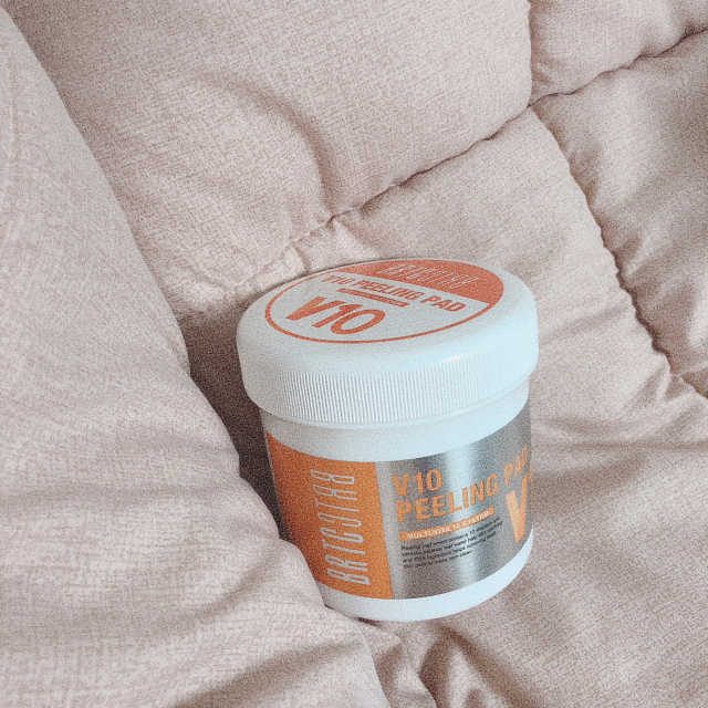 V10 필링패드 리뷰 사진