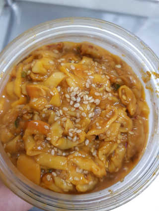 맛있는 통영 멍게향가득한 통영 멍게젓갈 300g — 5점을 준 리뷰어가 2018년 9월 올린 사용 사진