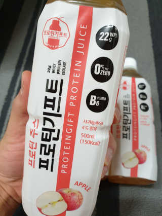 프로틴주스 프로틴기프트 — 4점을 준 리뷰어가 2019년 4월 올린 사용 사진