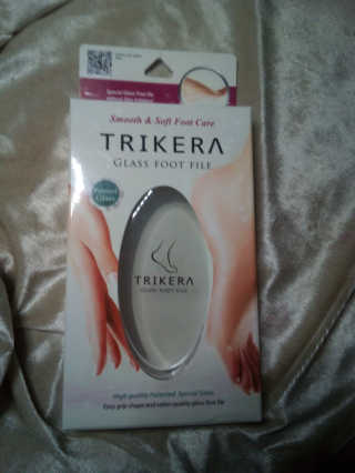 TRIKERA – 피부에 흠집이없는 발 스크럽 제품 — 5점을 준 리뷰어가 2019년 12월 올린 사용 사진