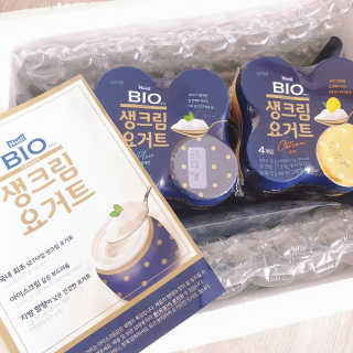 [매일 바이오] 생크림요거트 플레인 12개 + 유자 12개 — 5점을 준 리뷰어가 2019년 6월 올린 사용 사진