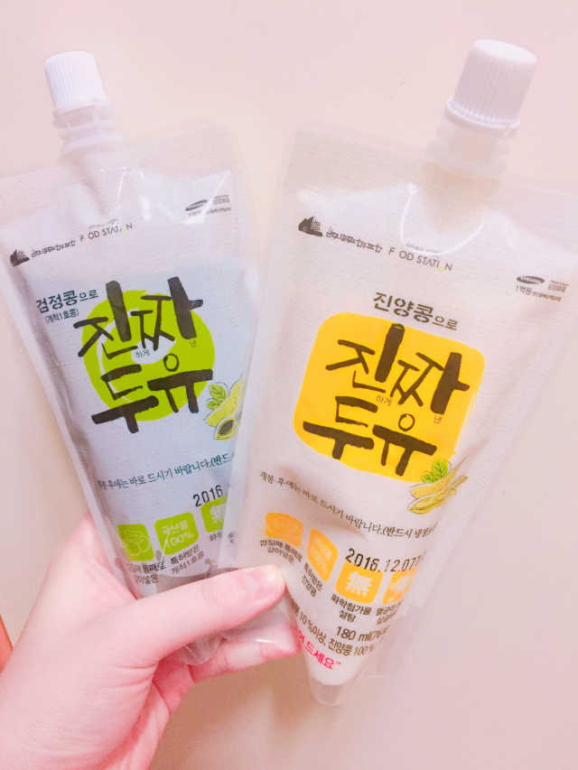 진짜두유 리뷰 사진