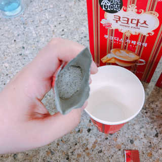 (주)쟈뎅 쟈뎅 까페모리 쿠크다스 까페라떼 — 5점을 준 리뷰어가 2017년 11월 올린 사용 사진