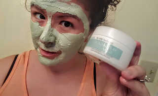 Dr.pore tightening pink clay facial mask — 4.83점을 준 리뷰어가 2018년 9월 올린 사용 사진