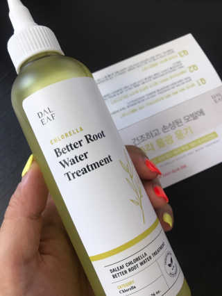 달리프 클로렐라 베러 루트 워터트리트먼트 200ml — 5점을 준 리뷰어가 2019년 8월 올린 사용 사진