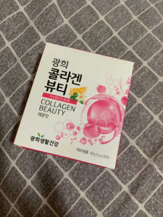 광희생활건강 광희 콜라겐뷰티 — 5점을 준 리뷰어가 2019년 12월 올린 사용 사진