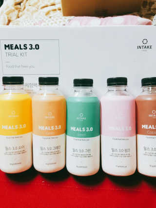 인테이크 밀스 3.0 Trial Kit(보틀형 5종) — 4점을 준 리뷰어가 2017년 4월 올린 사용 사진
