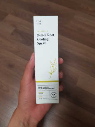 달리프 클로렐라 베러 루트 쿨링 스프레이 100ml — 4점을 준 리뷰어가 2019년 6월 올린 사용 사진