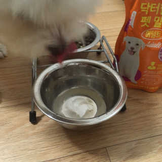 닥터할리펫밀크 8종 — 5점을 준 리뷰어가 2019년 10월 올린 사용 사진
