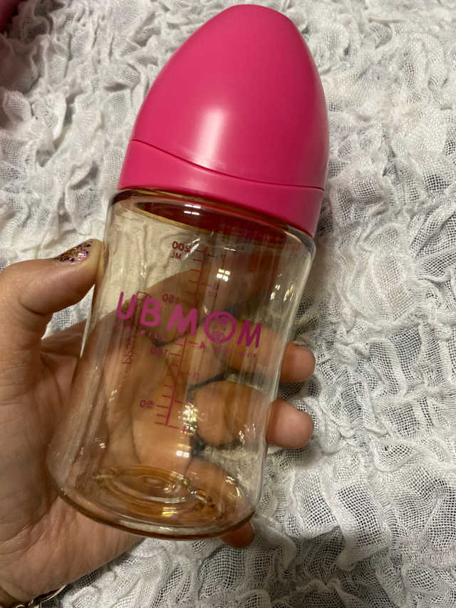 유비맘 PPSU 젖병 노꼭지_200ml_컬러 랜덤 발송 리뷰 사진