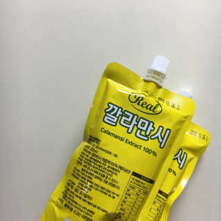 장수농가 리얼깔라만시 — 3.17점을 준 리뷰어가 2018년 4월 올린 사용 사진
