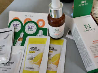 앰플엔 AMPLEN VC SHOT AMPOULE — 5점을 준 리뷰어가 2019년 8월 올린 사용 사진