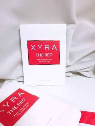 XYRA 자이라 더 레드 마스크 — 5점을 준 리뷰어가 2019년 5월 올린 사용 사진