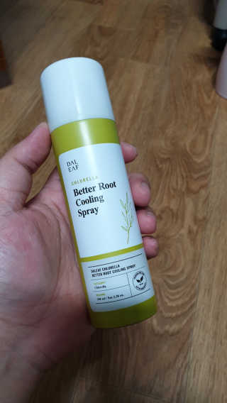 달리프 클로렐라 베러 루트 쿨링 스프레이 100ml — 5점을 준 리뷰어가 2019년 5월 올린 사용 사진