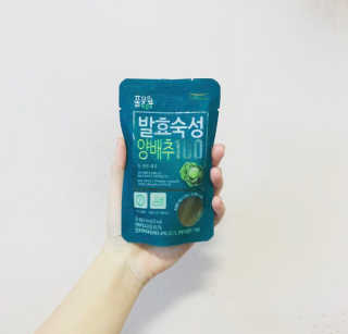 풀무원 발효숙성양배추100 — 5점을 준 리뷰어가 2017년 12월 올린 사용 사진