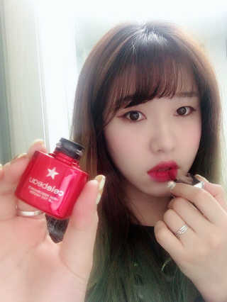 셀레뷰 하이 퍼포먼스 립 틴트 마스터 — 5점을 준 리뷰어가 2018년 3월 올린 사용 사진