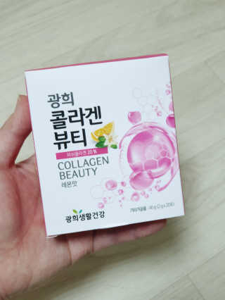 광희생활건강 광희 콜라겐뷰티 — 5점을 준 리뷰어가 2019년 12월 올린 사용 사진