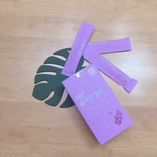 네츄럴굿띵스 태반 콜라겐 젤리 15포 — 4점을 준 리뷰어가 2019년 6월 올린 사용 사진