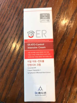 Dr.메디션 이알아토-컨트롤인텐시브크림 — 5점을 준 리뷰어가 2019년 1월 올린 사용 사진