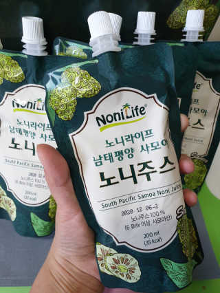 장수농가 남태평양 사모아 노니 원액 1L or 200mlx10팩 중 택 1 — 5점을 준 리뷰어가 2019년 1월 올린 사용 사진