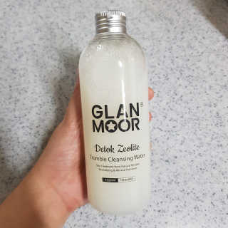 글랜무어 디톡 제올라이트 트럼블 클렌징 워터 — 4.67점을 준 리뷰어가 2018년 7월 올린 사용 사진