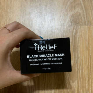 아이릴리프 블랙 미라클 마스크 110g — 4.5점을 준 리뷰어가 2019년 7월 올린 사용 사진