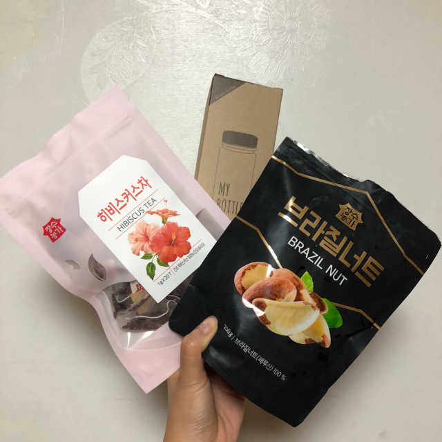 브라질너트, 히비스커스 리뷰 사진