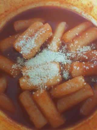 청담동말자싸롱 말자네떡볶이4EA말자네빠삭빠삭감튀5EA — 5점을 준 리뷰어가 2019년 1월 올린 사용 사진