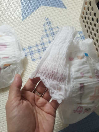 보솜이 액션핏 팬티형 — 5점을 준 리뷰어가 2019년 4월 올린 사용 사진