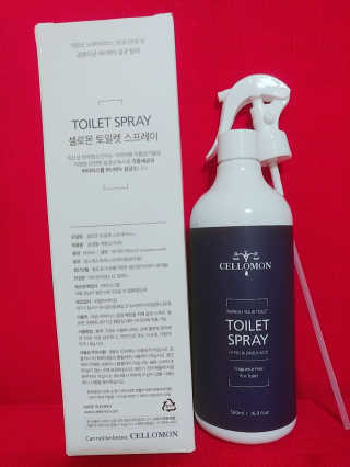 셀로몬 토일렛 스프레이 500ml — 5점을 준 리뷰어가 2018년 5월 올린 사용 사진