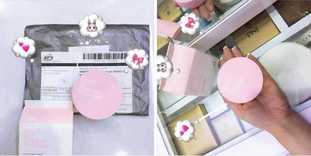 G9SKIN 화이트 크림 쿠션 있음 리뷰 사진