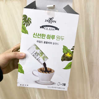 (주)쟈뎅 [쟈뎅] 클래스 신선한 하루 원두+여과지 SET — 5점을 준 리뷰어가 2019년 3월 올린 사용 사진