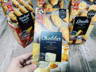 [뷔테만] 네덜란드 치즈 비스켓 4종 세트 — 1점을 준 리뷰어가 2019년 7월 올린 사용 사진