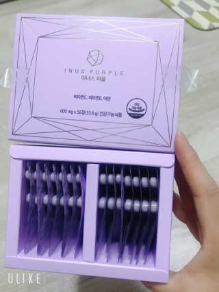 이너스코리아 이너스퍼플 — 4점을 준 리뷰어가 2019년 8월 올린 사용 사진