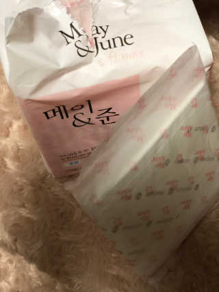 메이앤준 소프트맥스 생리대 — 4점을 준 리뷰어가 2019년 4월 올린 사용 사진