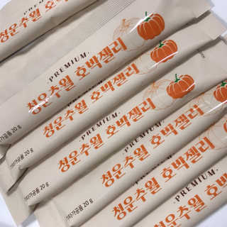 광희생활건강 청운추월 호박젤리 — 5점을 준 리뷰어가 2019년 12월 올린 사용 사진