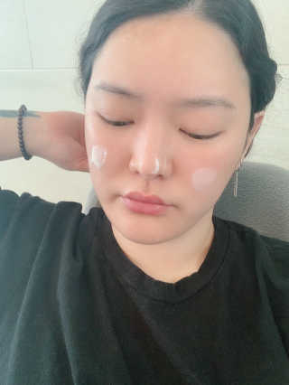 스킨그래머 슈퍼 굿 리페어 크림 — 4점을 준 리뷰어가 2019년 5월 올린 사용 사진