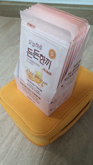 [정선드림] 오늘하루 든든한끼 허니통곡물 1BOX — 5점을 준 리뷰어가 2019년 10월 올린 사용 사진
