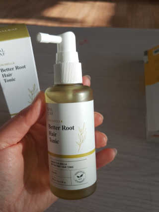 달리프 클로렐라 베러 루트 헤어토닉 100ml — 5점을 준 리뷰어가 2020년 3월 올린 사용 사진