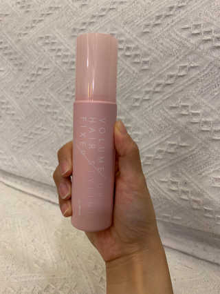비메이트 볼륨업 헤어 스타일링 픽서 — 4.5점을 준 리뷰어가 2019년 11월 올린 사용 사진